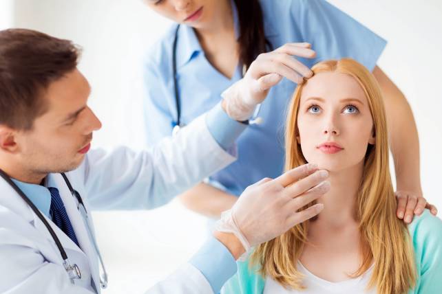 Pasillo del centro estético